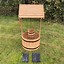 Image result for Scrap Wood Wishing Well Planter