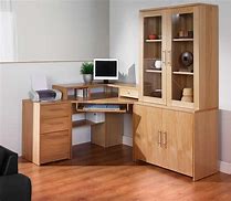 Image result for Small Corner Desk Home Office Furniture