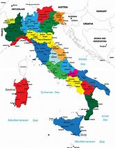 Image result for Italia Region Map