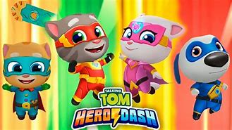 Image result for Talking Tom Hero Dash All Characters