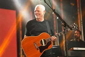 Image result for David Gilmour Playing Acoustic Guitar