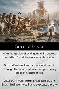 Image result for Colonial Boston Siege