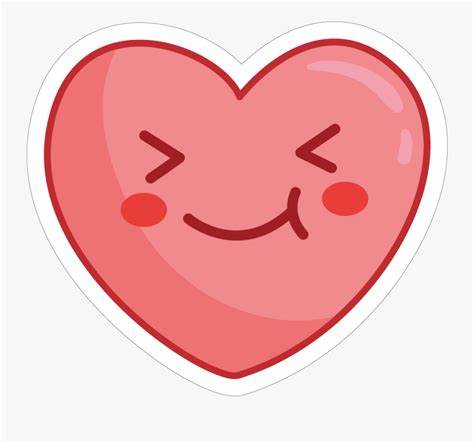 Cute Heart Png - Transparent Background Cute Heart Clipart , Free ...