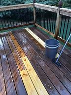 Image result for How to Restain a Deck