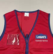 Image result for Lowe Employee S Red Vest