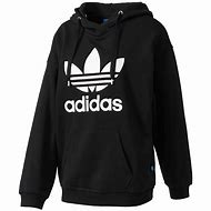 Image result for Adidas Hoodie Women Grey with Black Writing