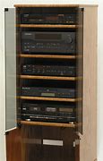 Image result for Tall Metal Stereo Stand