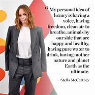 Image result for Stella McCartney Quotes