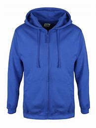 Image result for Royal Blue Hoodie White Zipper