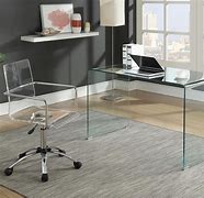 Image result for Glass Home Desk