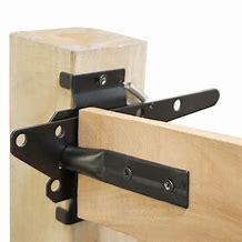 Image result for Wood Fence Gate Latches