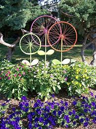Image result for Colorful Garden Art DIY