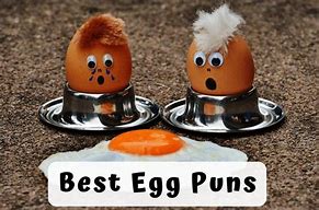 Image result for Egg Puns Title