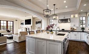 Image result for Country Kitchen Open Concept