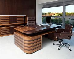 Image result for Wood Luxury Executive Desk