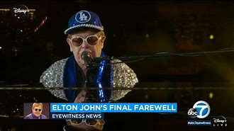 Image result for Elton John Los Angeles Tour