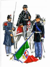 Image result for Italian Military Uniforms 1800s