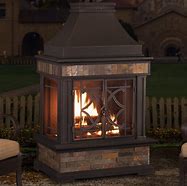 Image result for outdoor fireplaces wood-burning