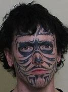 Image result for Face Tattoo Mugshot