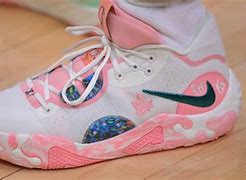 Image result for Paul George Pink Black Shoes