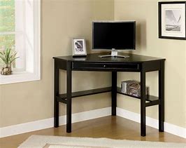 Image result for Corner Desk with Shelves and Drawers
