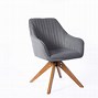 Image result for upholstered desk chair no wheels