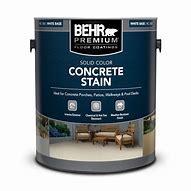 Image result for Behr Solid Color Concrete Stain