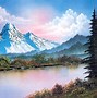 Image result for Bob Ross Painting Happy Trees
