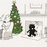 Image result for Old Lady Christmas Cartoon