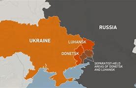 Image result for Ukraine and Russia Map Major Cities