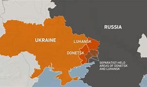 Image result for Map of Russia and Ukraine Today