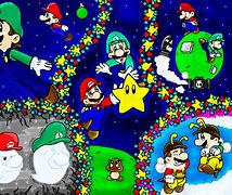 Image result for Super Mario Galaxy Fan Art