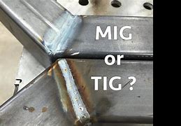 Image result for Mig vs TIG Welding