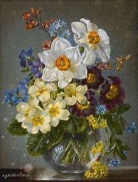 Image result for Flower Paintings by Famous Artists