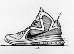 Image result for LeBron James Shoes Drawing