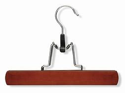 Image result for Pants Hanger Cherry Wood