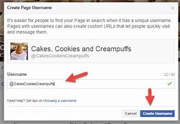 Image result for Facebook Page Username