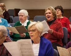 Image result for Old People Singing