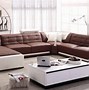 Image result for Best Color Paint for Living Room with Brown Furniture