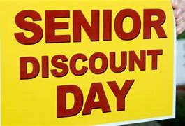 Image result for Senior Discount Day