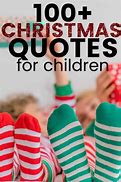 Image result for Kids Christmas Quotes
