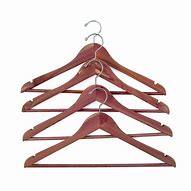 Image result for Red Wooden Clothes Hangers