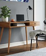 Image result for Solid Wood Desk with File Drawers