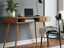 Image result for Solid Wood Desk Design