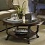 Image result for Wood Glass Coffee Table