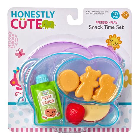 Honestly Cute Snack Time Set   Cute snacks, Toddler girl toys, Baby  