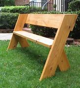 Image result for Easy to Build Garden Bench Plans