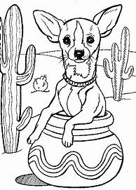 Image result for Chihuahua Coloring Pages