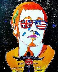 Image result for Elton John 70s Artwork