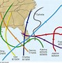 Image result for Atlantic Hurricane Tracks History